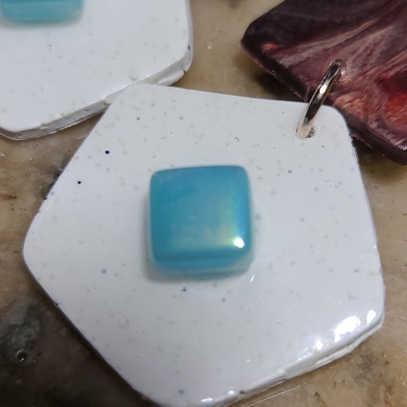 Geometric Earrings - Picture 9 of 10